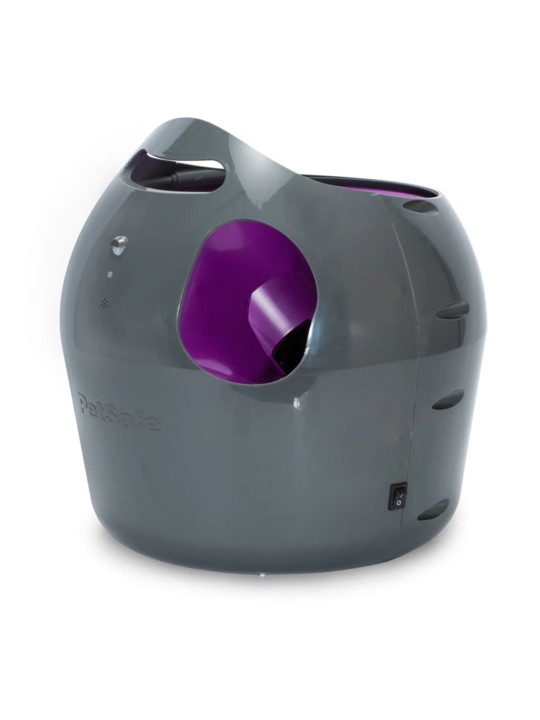 PetSafe Automaattinen pallonheitin 9 m harmaa ja violetti