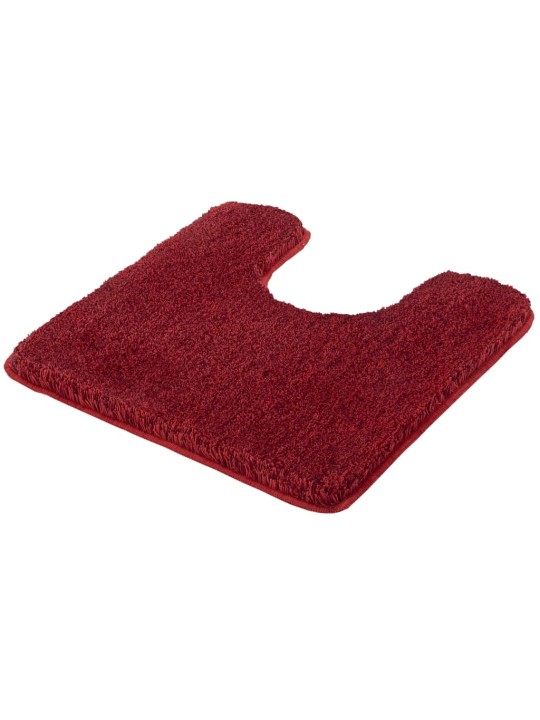 430255 Kleine Wolke Toilet Rug "Relax" 55x55cm Ruby Red