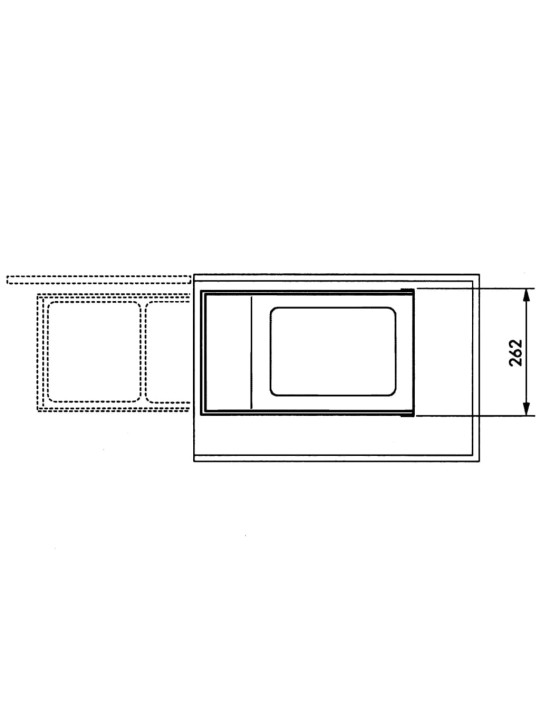 Hailo Roskakori Multi-Box Duo kaappiin koko L 2x14 l kerma