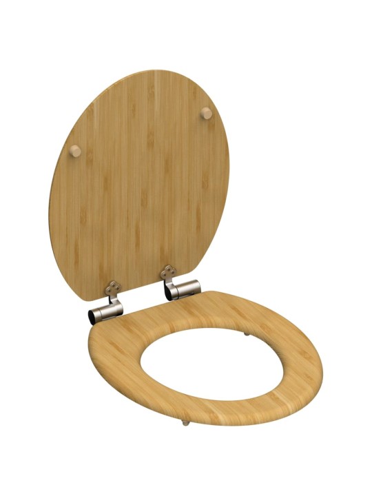 SCHÜTTE WC-istuin Sotf-Close NATURAL BAMBOO