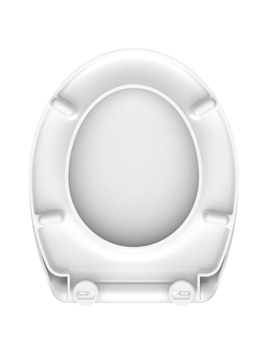 SCHÜTTE WC-istuin WHITE Duroplast