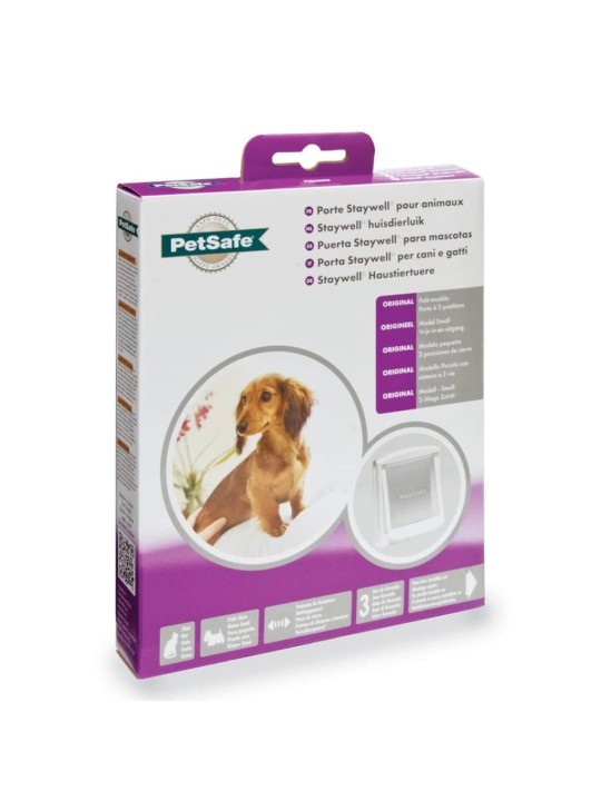 PetSafe 2-suuntainen Lemmikinluukku 715 S 17,8x15,2 cm valkoinen