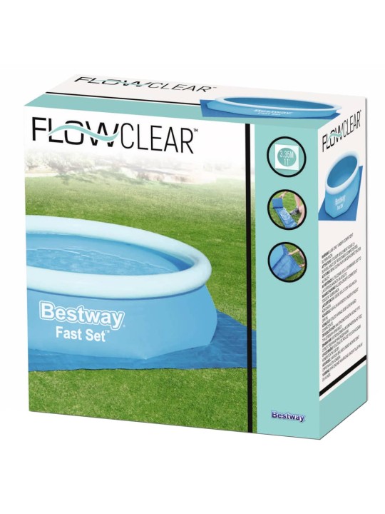 Bestway Uima-altaan aluskangas Flowclear 335x335 cm