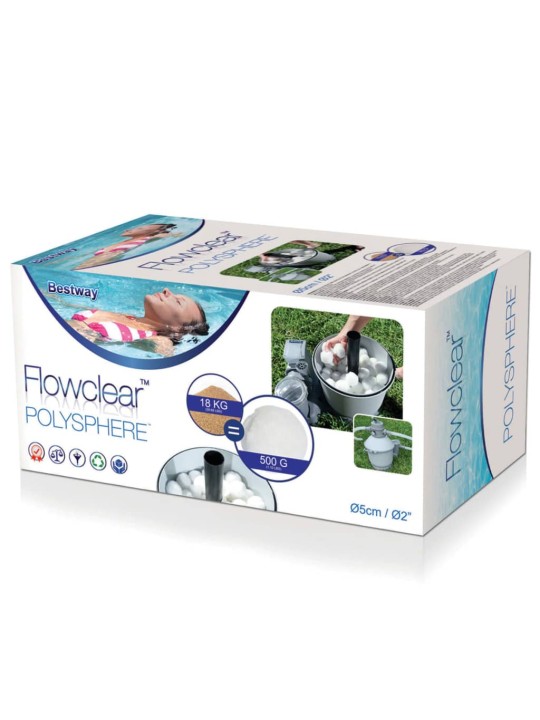 Bestway Flowclear Polysphere Suodatinpallot 500 g 58475