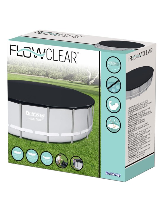 Bestway Uima-altaan suoja Flowclear 488 cm