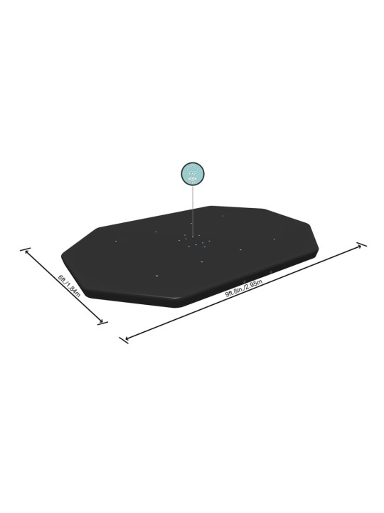 Bestway uima-altaan suoja flowclear 300x200 cm