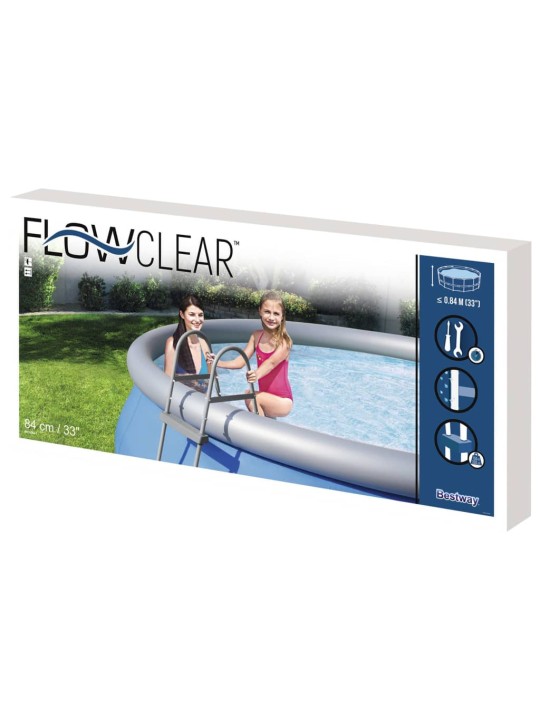 Bestway 2-askeleen uima-altaan tikkaat Flowclear 84 cm