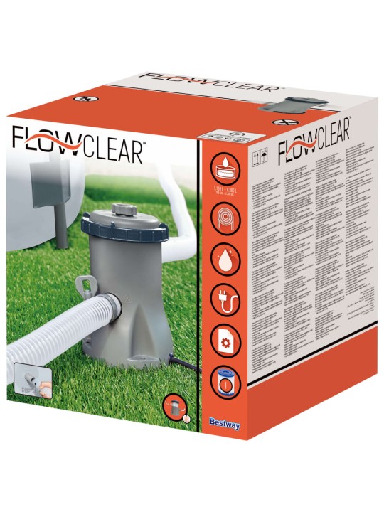 Bestway Flowclear uima-altaan suodatinpumppu 1249 l/h