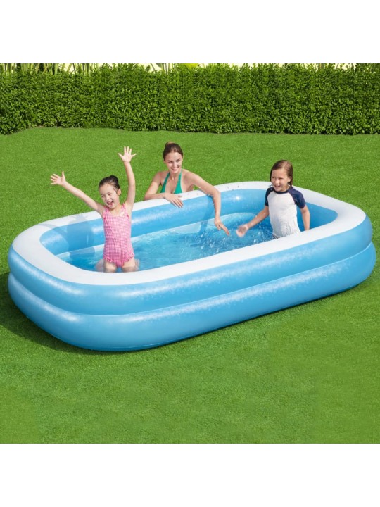 Bestway Family Täytettävä uima-allas suorakulma 262x175x51cm sinivalk.