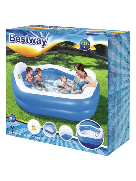 Bestway Family Fun Lounge uima-allas 213x206x69 cm