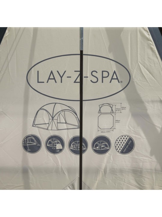 Bestway Lay-Z-Spa porealtaan kupoliteltta 390x390x255 cm