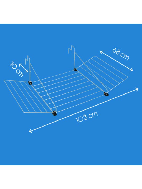 Tomado Riippuva pyykinkuivausteline Tilburg 12 m