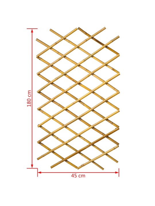 Nature Puutarhasäleikkö 45x180 cm bambu 6040720