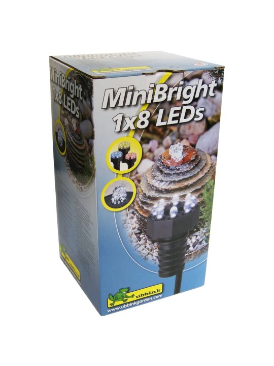 Ubbink Vedenalainen lampivalo MiniBright 1x8 LED