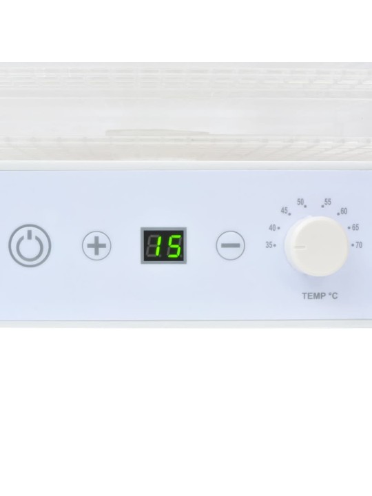 Ruokakuivuri 6 tarjottimella 250 W Valkoinen