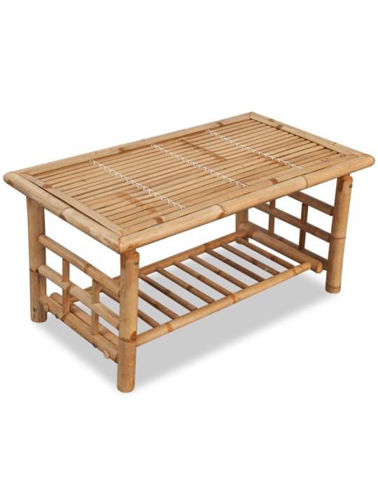 Kahvipöytä Bambu 90x50x45 cm