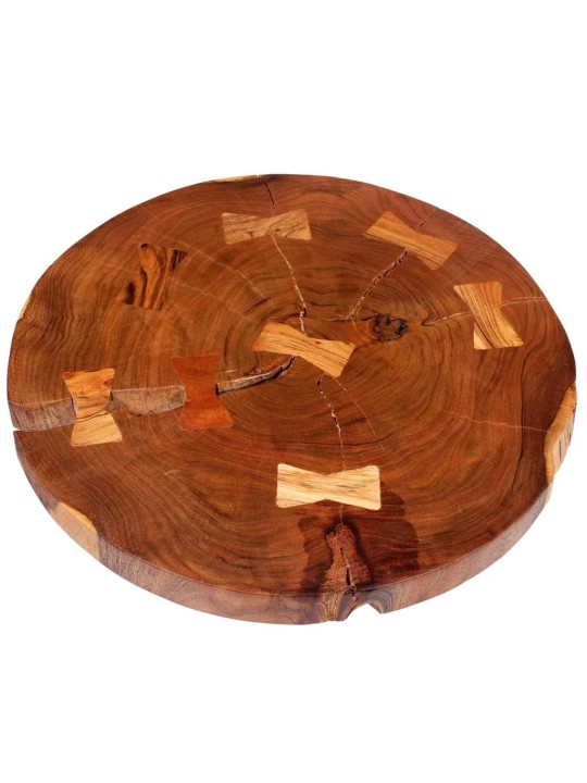 Puunrunko-sohvapöytä Akaasiapuu (55-60) x40 cm