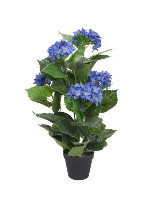 Tekokukka ruukulla hortensia 60 cm sininen