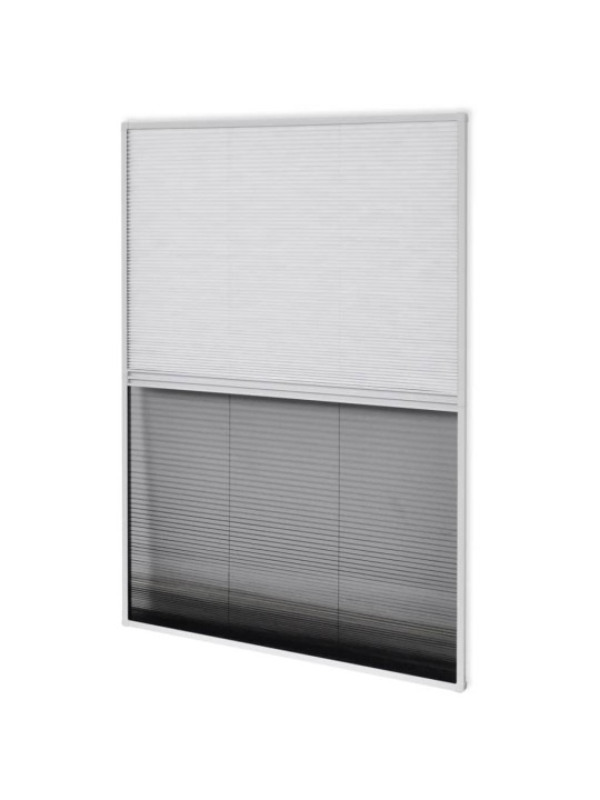 Laskostettu hyönteisverkko ikkunaan 80x100 cm alumiini