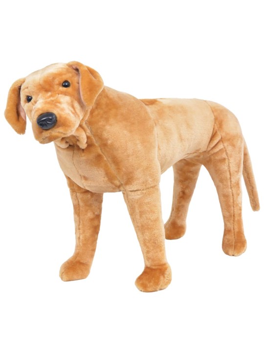 Seisova pehmolelu labradorinnoutaja vaaleanruskea xxl