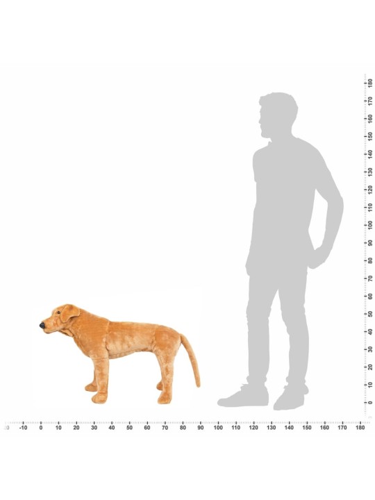 Seisova pehmolelu labradorinnoutaja vaaleanruskea xxl