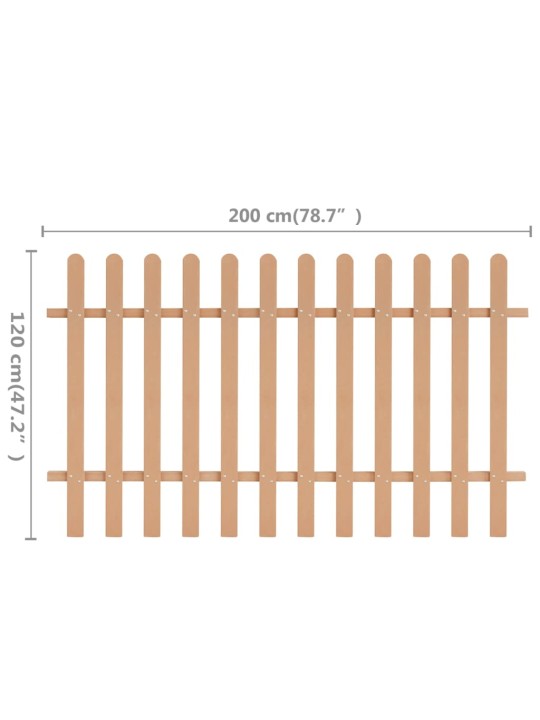 Puuaita WPC 200x120 cm