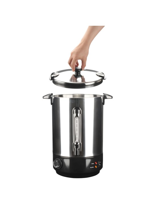 Veden-/glögilämmitin ruostumaton teräs 15 l 2500 W