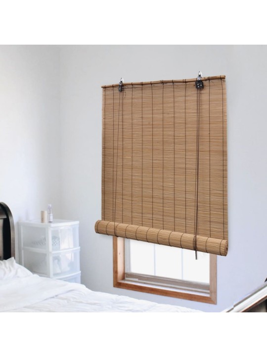 Rullaverho bambu 80x220 cm ruskea