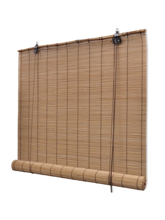 Rullaverho bambu 100x220 cm ruskea