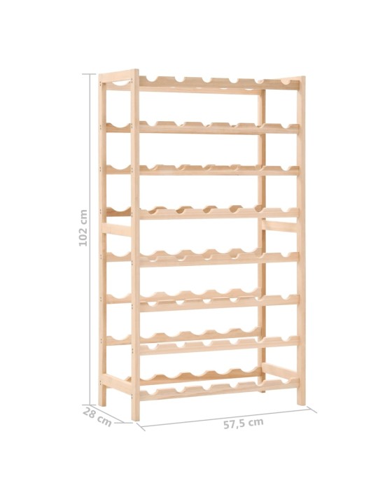 Viinipulloteline setripuu 57,5 x 28 x 102 cm