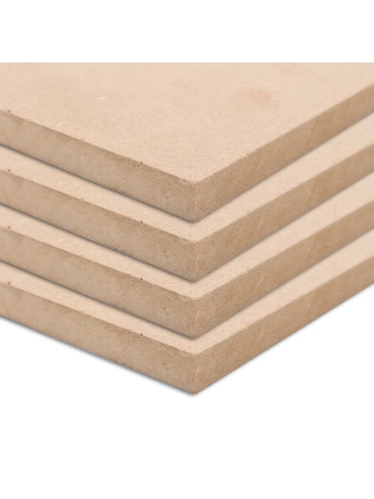 MDF-levyt 4 kpl suorakaide 120x60 cm 12 mm