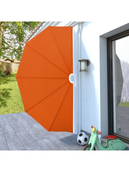 Kokoontaittuva terassin sivumarkiisi terrakotta 160 cm
