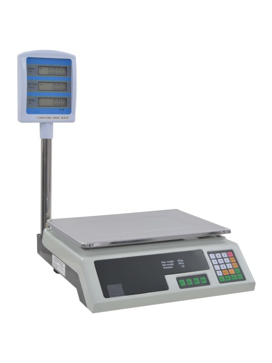 Elektroninen pakettivaaka LCD-näytöllä 30 kg