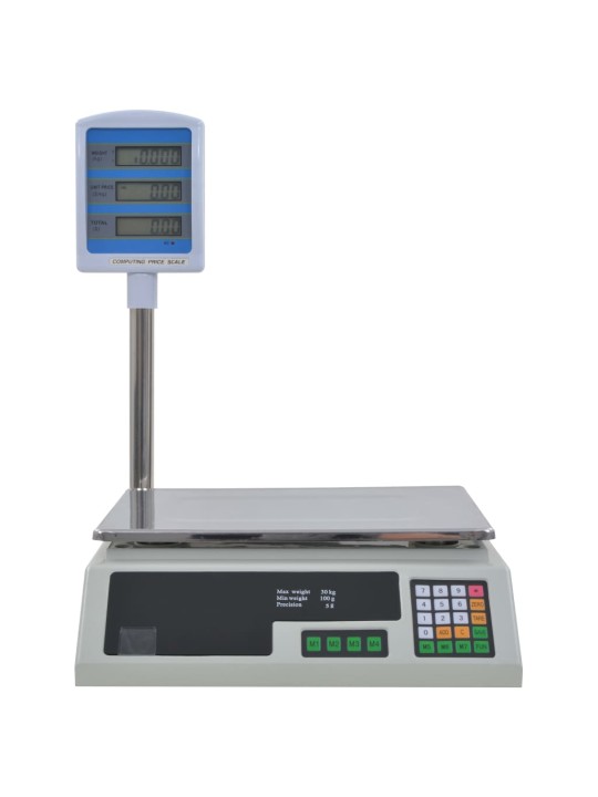 Elektroninen pakettivaaka LCD-näytöllä 30 kg