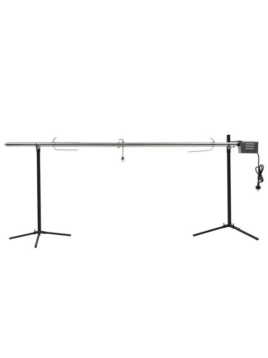 Automaattinen grillivarras ruostumaton teräs 207x45x81 cm