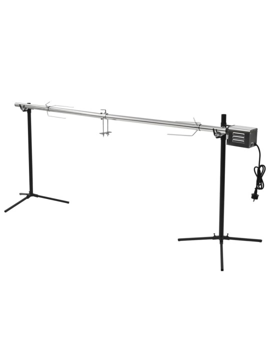 Automaattinen grillivarras ruostumaton teräs 207x45x81 cm