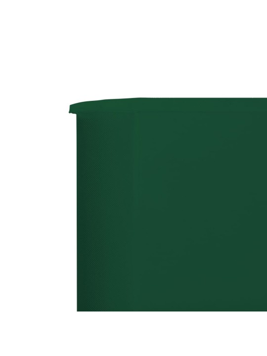 Tuulensuojakangas 3 paneelilla 400 x 120 cm vihreä
