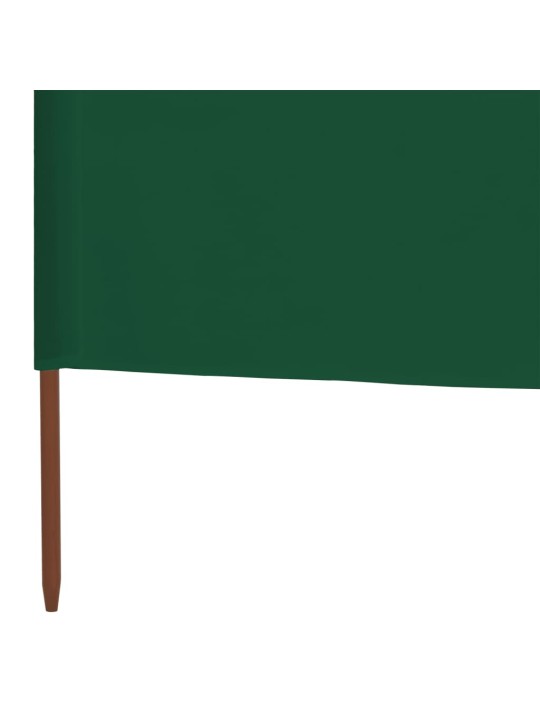 Tuulensuojakangas 3 paneelilla 400 x 120 cm vihreä