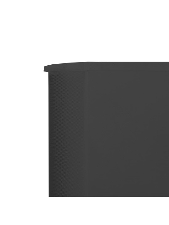 Tuulensuojakangas 3 paneelilla 400 x 120 cm antrasiitti