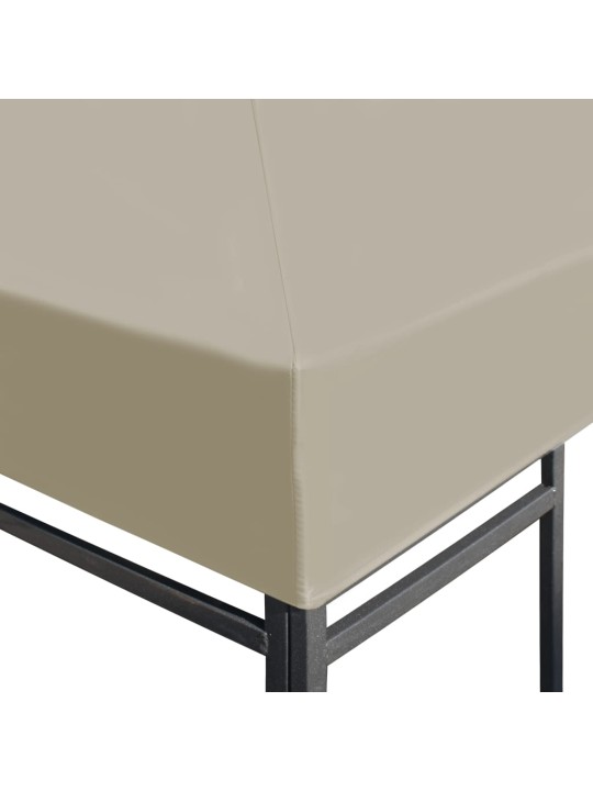 Huvimajan katto 310 g / m² 3x3 m beige