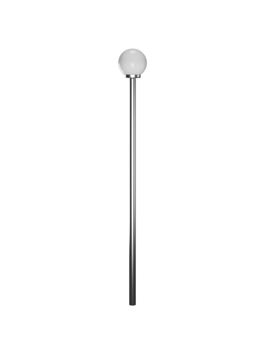 Puutarhalamppu tolpalla 2 valoa 220 cm
