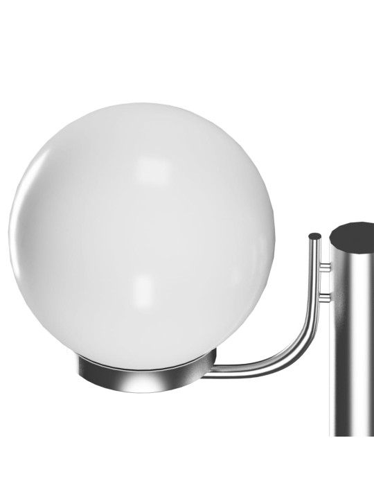 Puutarhalamppu tolpalla 2 valoa 220 cm