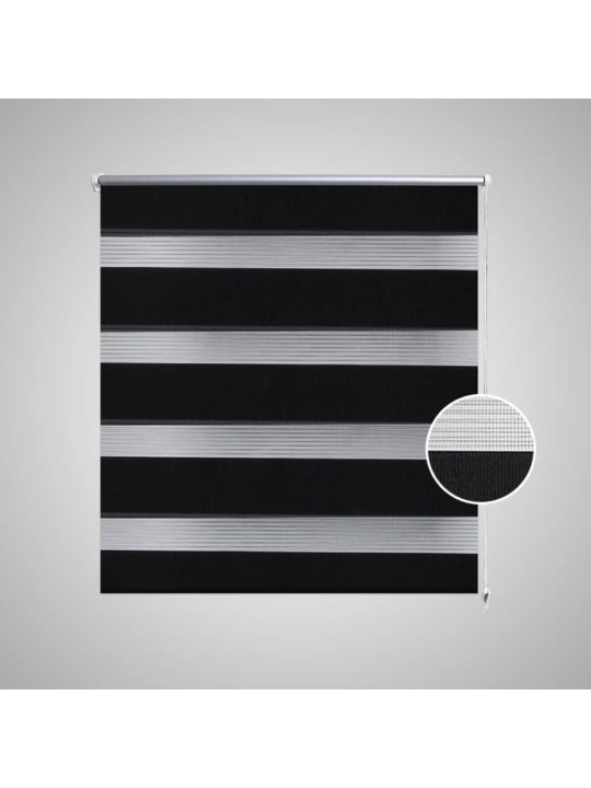 Zebra rullakaihdin 120 x 175 cm musta