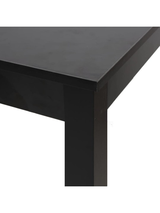 Baaripöytä MDF 115x55x107 cm musta