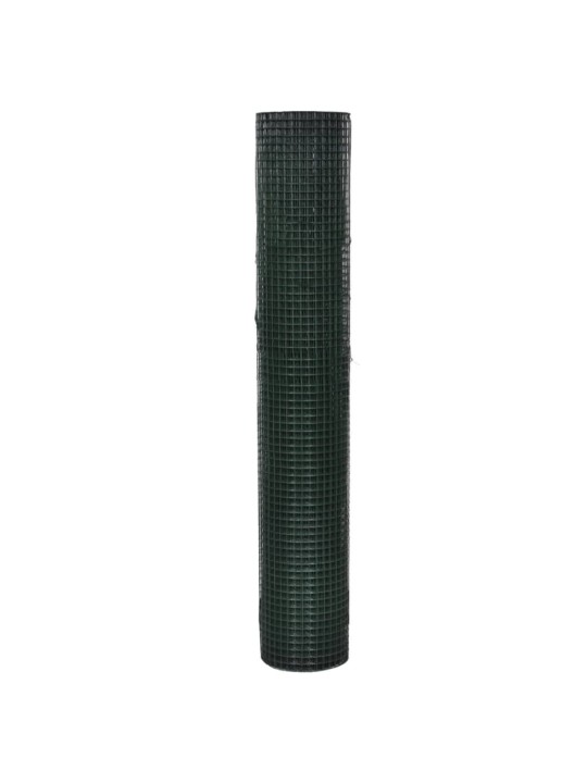 Kanaverkko galvanoitu teräs 1x25 m vihreä