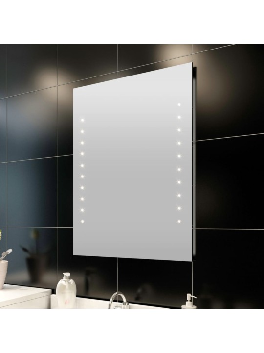 Kylpyhuoneen Peili LED Valoilla 60 x 80 cm