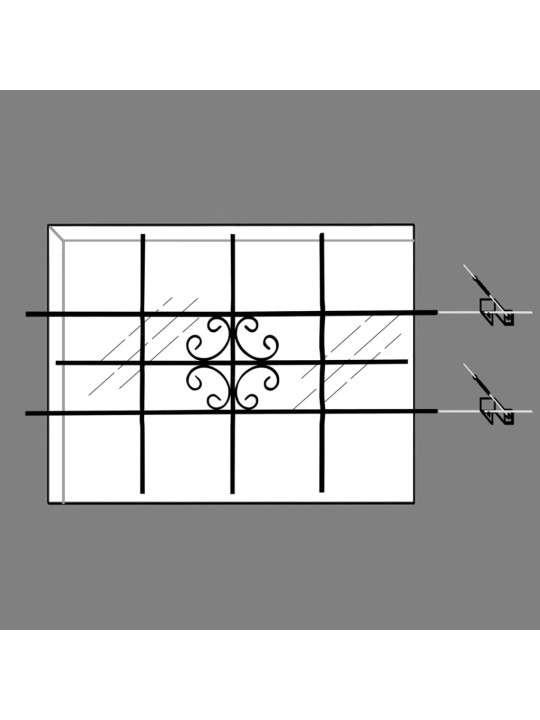 Ikkunan Turvaverkko 69 x 114 cm