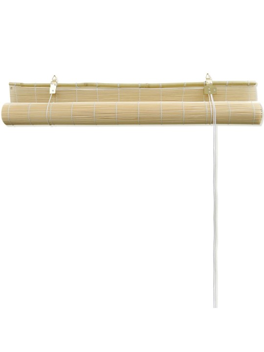 Luonnolliset bambu rullaverhot 100 x 160 cm