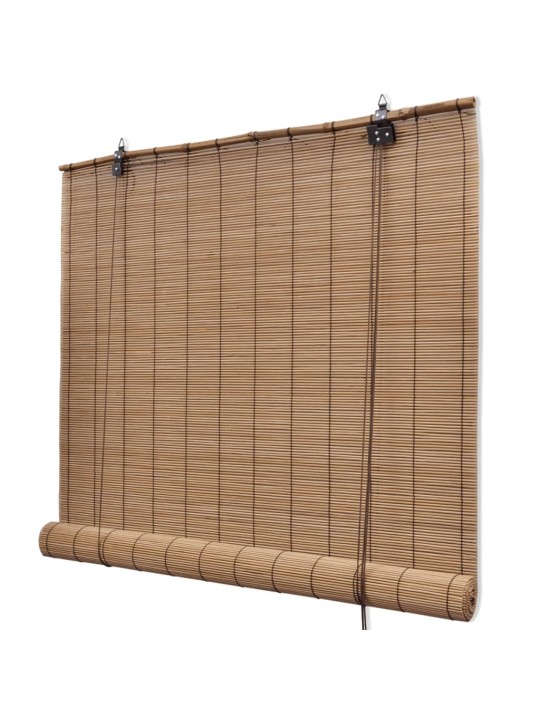 Ruskea Bambu rullaverho 80 x 160 cm