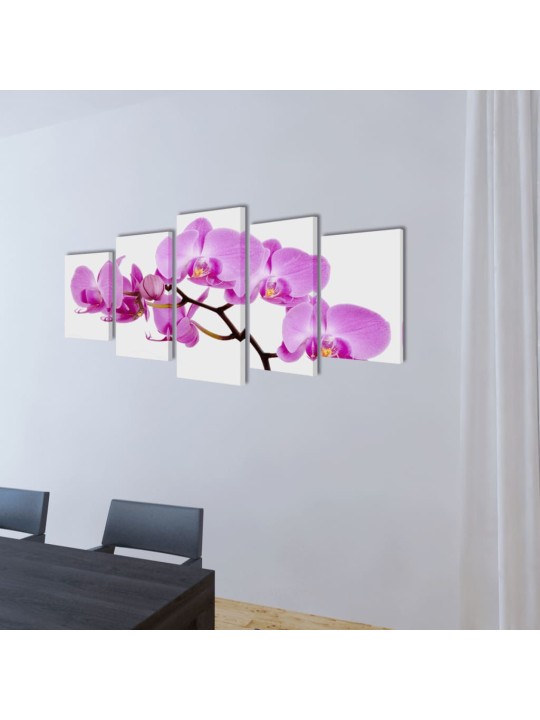 Taulusarja orkidea 100 x 50 cm